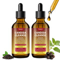 Montorchid Candida Cleanse & Parasite Cleanse Detox | Black Pepper-Boosted Triple-Targeting Formula with Caprylic Acid, Oregano, Black Walnut