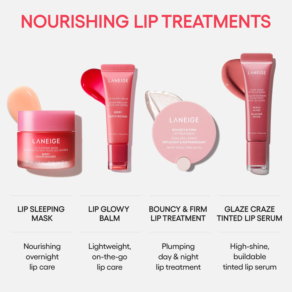 LANEIGE Glaze Craze Tinted Lip Serum, Strawberry Sprinkles: Hydrating Serum for Glossy,Nourished Lips with Plumping Polypeptides,0.42 oz LANEIGEBuy Supplements Australia