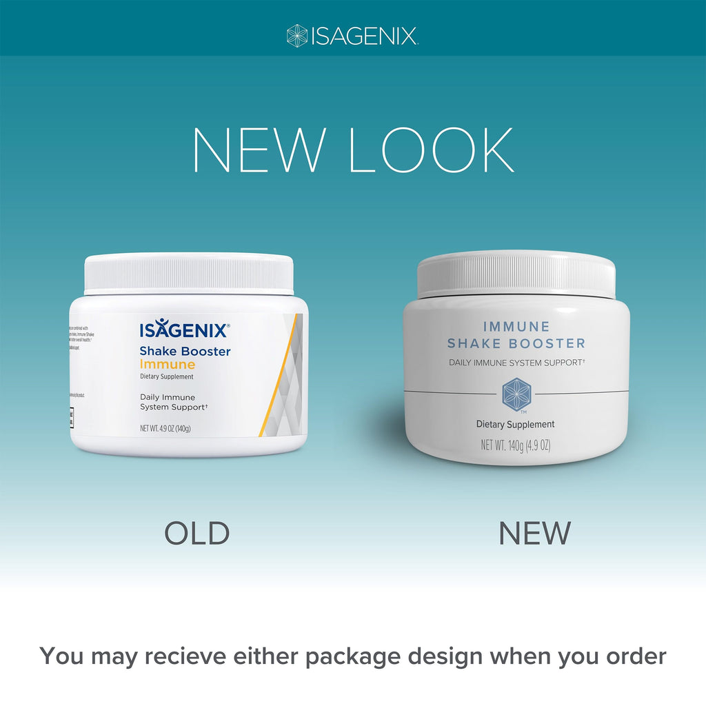 Isagenix Immune Shake Booster - Supports Healthy Immune Function with Wellmune® Beta-Glucans & Mushroom Blend - Unflavored Powder for Easy Mixing - Good Source of Fiber - No Artificial Ingredients IsagenixBuy Supplements Australia