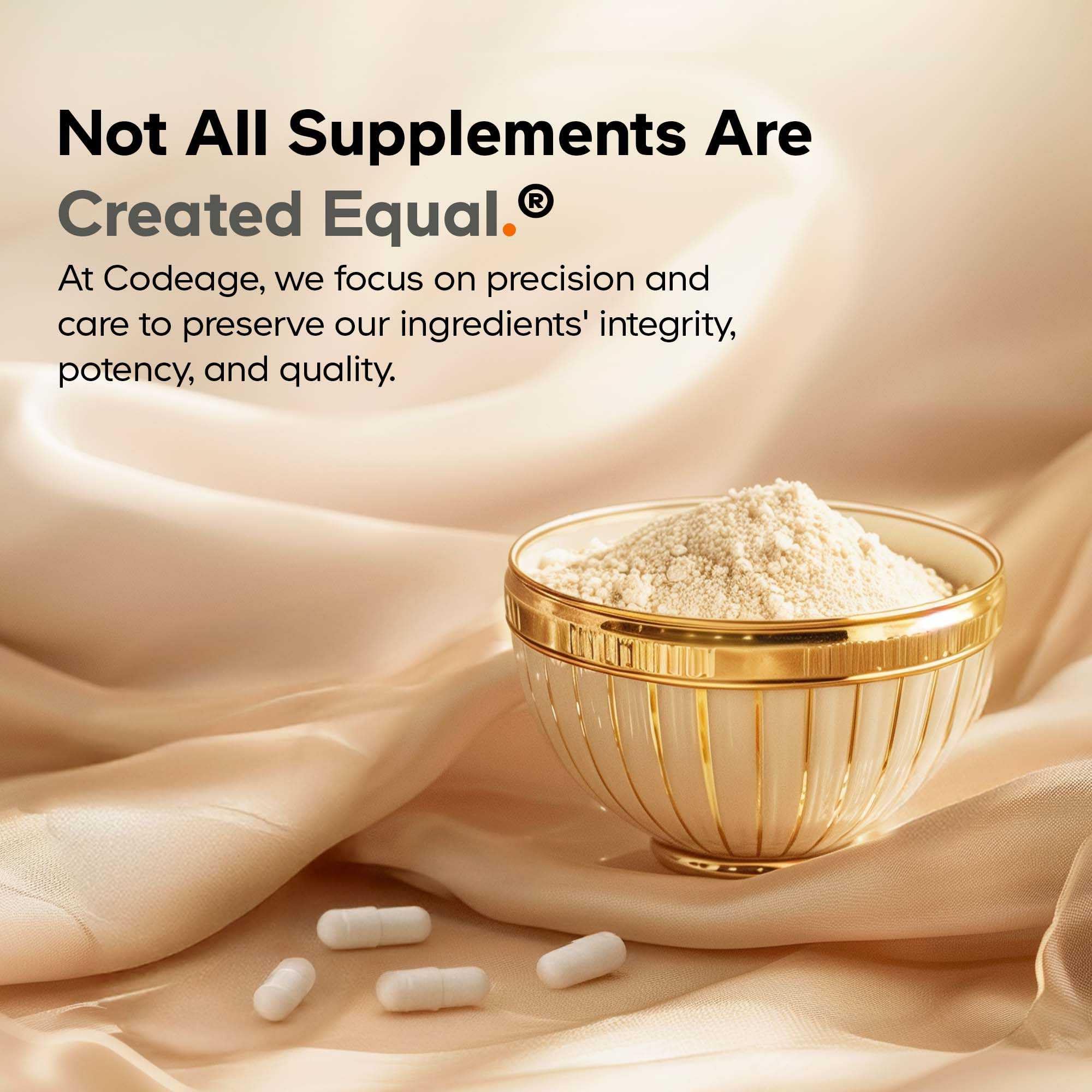 Codeage Bovine Colostrum Powder Supplement 4-Month Supply, 1000mg per Serving, Grass-Fed Ethically Sourced, Immunoglobulin-Rich Prized First Milk, Cold-Chain Pasteurized, Agglomerated, Non-GMO, 4.3 OZ CodeageBuy Supplements Australia