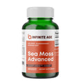 INFINITE AGE 1250mg Sea Moss Advanced Superfood Capsules, 60 Count - High-Potency, Vegan, Made in The USA - Irish Seamoss, Bladderwrack, Burdock Root - Overall Health, Immunity Support INFINITE AGEBuy Supplements Australia