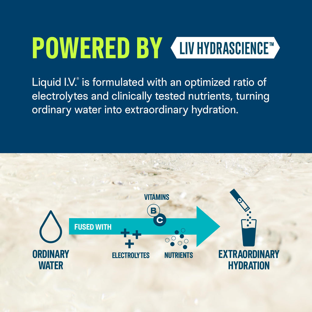 Liquid I.V.® Hydration Multiplier +Immune Support - Wild Berry Blend | Electrolyte Powder Drink Mix | 1 Pack (14 Servings)