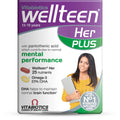 Vitabiotics Wellteen Her Plus Omega-3 - Advanced Nutritional Support for Teenagers and Young Women Ages 13-19 Wellteen