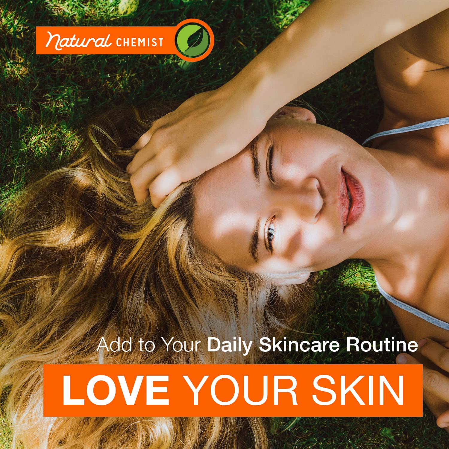 Natural Chemist Vitamin C Serum With Collagen - Dermatologist Tested, Skin Brightening, Anti-Aging, Acne Treatment, Fades Dark Spots, Cruelty Free Korean Skin