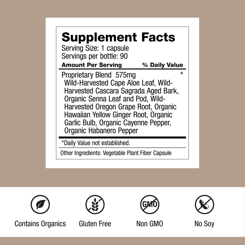 Dr. Schulze's Intestinal Formula #1 - Bowel Movement Supplement for Colon Health Support - Bloating & Constipation Aid - Intestinal Cleanse - All-Natural - Plant-Based - Vegan - 90 Count (2 Pack) Dr. Schulze'sBuy Supplements Australia