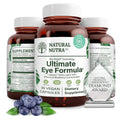 Natural Nutra Ultimate Eye Health Supplement - Bilberry & Blueberry Extract Blend for Day and Night Vision Support, Promotes Color Perception & Eye Clarity - Non-GMO, Vegan - 30 Capsules (Pack of 3) Natural NutraBuy Supplements Australia