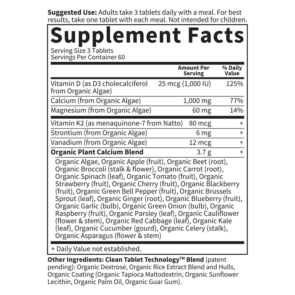 Garden of Life Calcium Supplement with Magnesium & Organic Vitamin D3 K2, Made from Whole Foods, Gluten-Free, 180 Count Garden of LifeBuy Supplements Australia