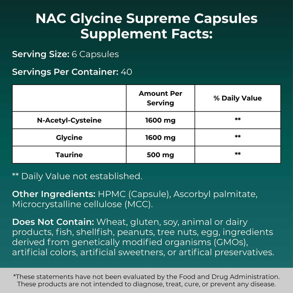 MYOXCIENCE NAC Supreme Capsules | 1.6 G N-Acetyl-L-Cysteine per Serving | 40 Servings MYOXCIENCE buy supplements Au
