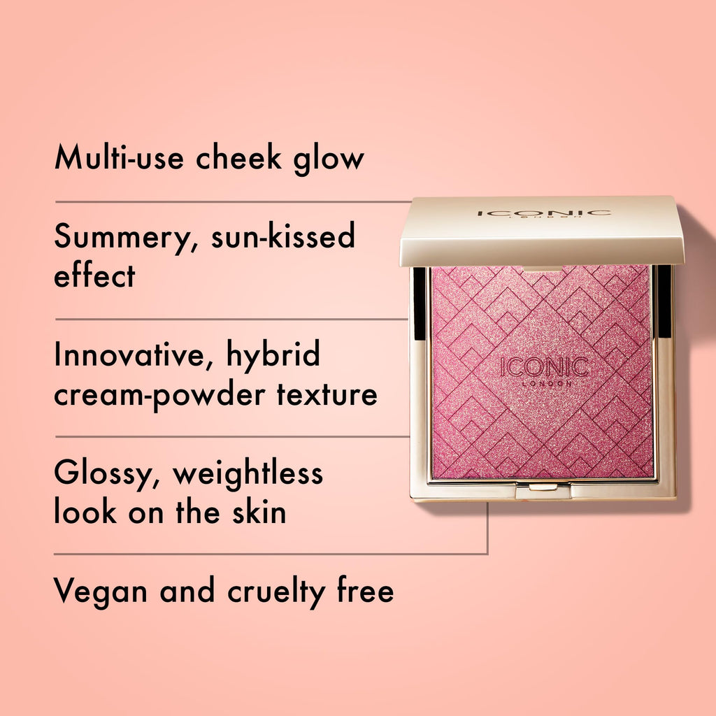ICONIC LONDON Kissed by the Sun | Multi-Use Blush, Bronzer, & Highlighter, For All Skin Types, Cruelty-Free, Vegan Makeup, (Play Time) 0.17 oz ICONIC LONDONBuy Supplements Australia