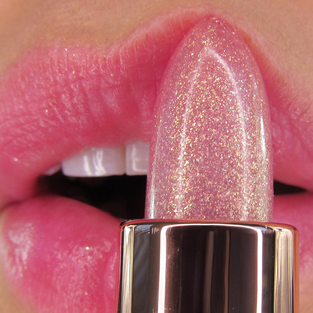 Winky Lux Unicorn Glimmer Balm -Hydrating ph Lip Balm, Natural Pink Tint with pH Color Changing, Moisturize & Soften Lips While Leaving Sheer