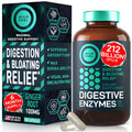 Complete Digestive Enzymes for Women & Men - 800mg Vegan Digestive Enzymes and Probiotics Prebiotics - Bloating Support, Gut Health & Digestion Supplement