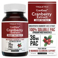 CranEaze®: Cranberry Juice Extract Plus D-Mannose – 36 mg PAC, 100% Soluble PAC - Supports Urinary Tract Health – Most Effective Cranberry Pills for Women, UTI Cranberry Supplement - 60 Capsules Triquetra HealthBuy Supplements Australia
