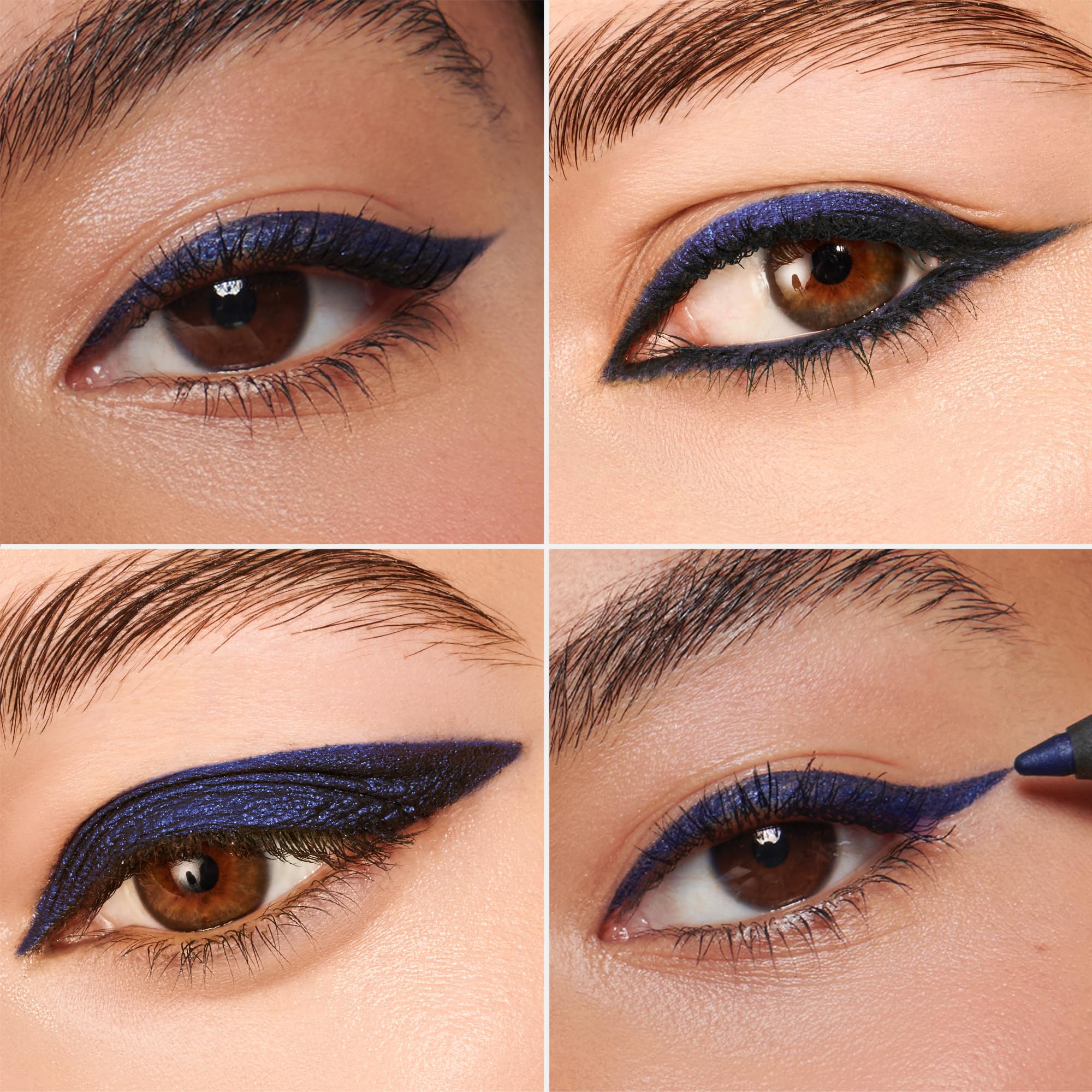 Wonderskin Eyeliner Pencil, 1440 Longwear Blue Purple Eyeliner Pencil - Waterproof, Sharpenable & Smudge Proof