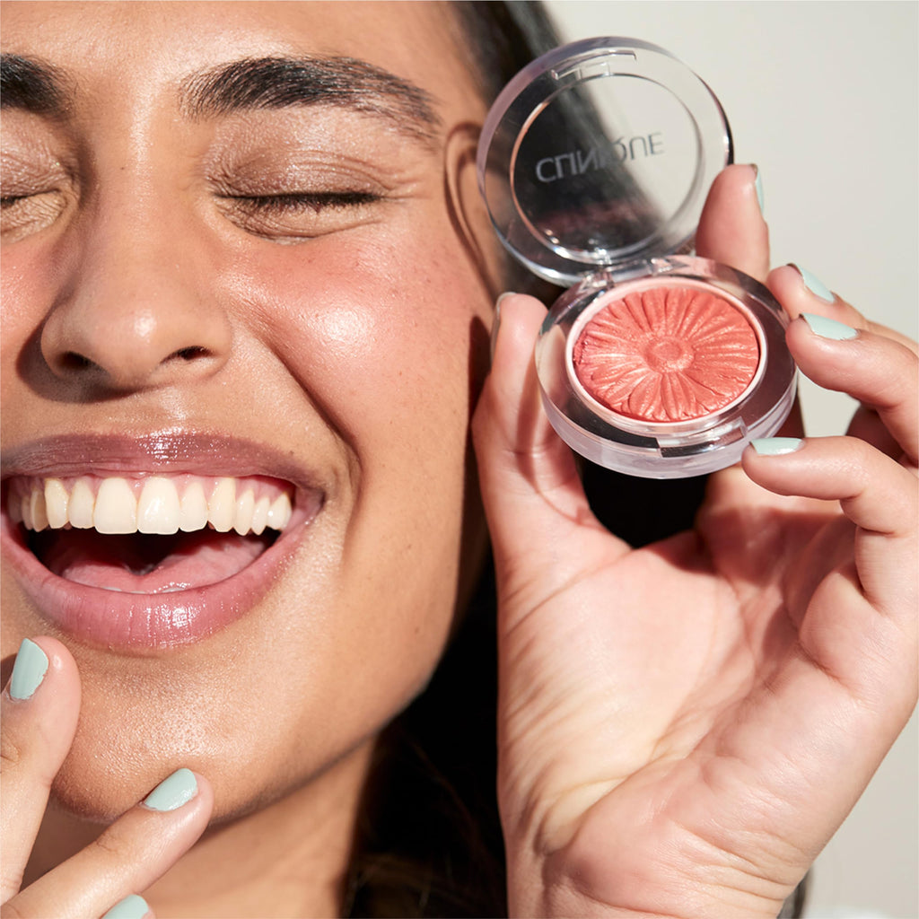 Clinique Cheek Pop Blush | Long Lasting, Buildable + Vibrant, Yet Natural-Looking Color, Cola Pop, 0.12 Ounce