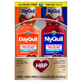 VICKS DayQuil & NyQuil High Blood Pressure Cold & Flu Relief Liquid Medicine Co-Pack, Powerful Multi-Symptom Daytime & Nighttime Relief for Cold, Cough, and Flu Symptoms, Sugar & Alcohol Free, 2x8oz Vicks buy supplements Au