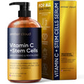 Vitamin C Serum for Face with Stem Cells Hyaluronic Acid Aloe Vera Vitamin E Anti-Aging Face Serum Supports Skin Health & Even Tone