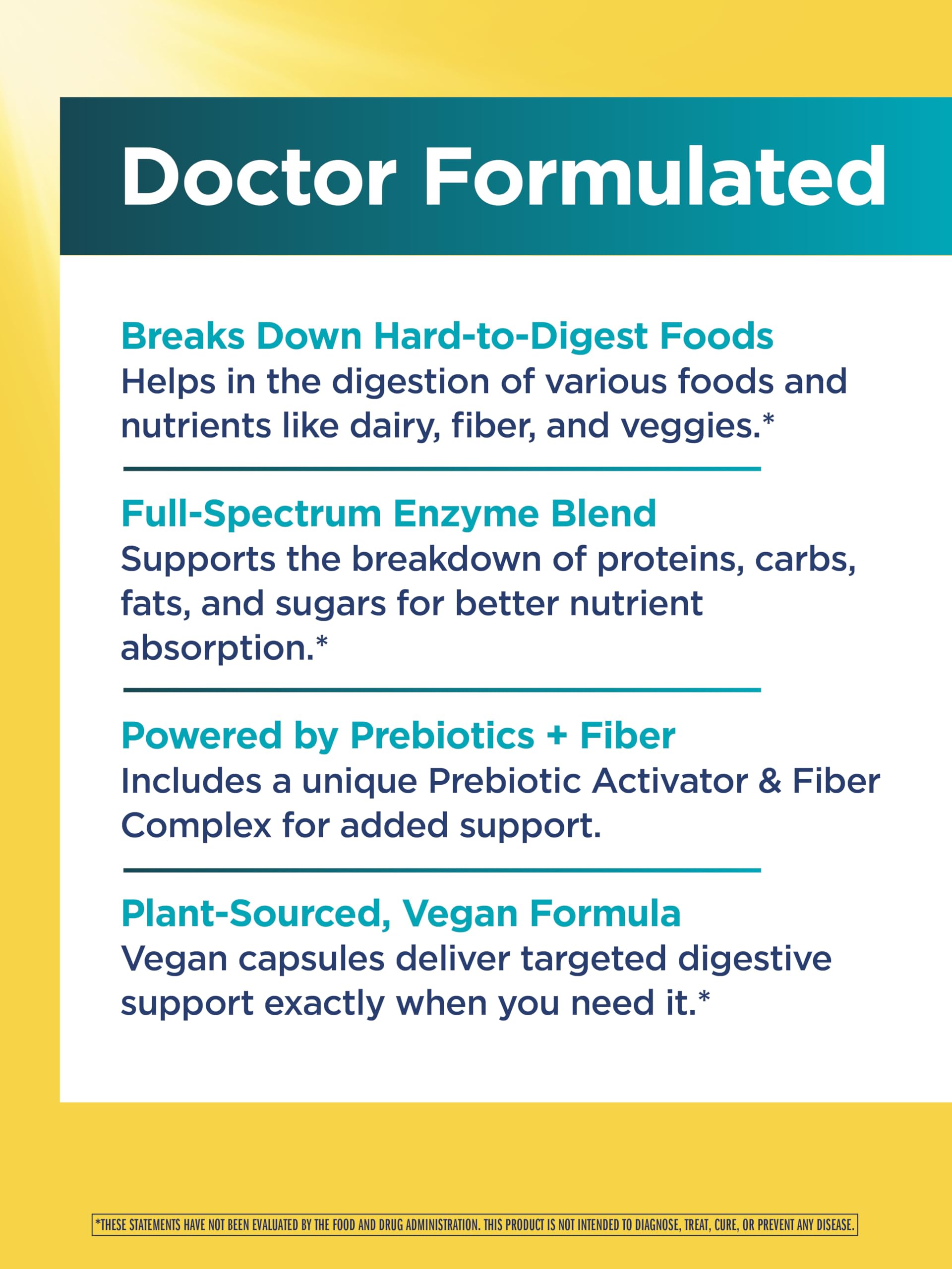 Renew Life Florazyme Digestive Enzymes with Probiotics | Doctor Formulated | Helps Occasional Gas, Bloating & Discomfort | Digestive & Immune Health