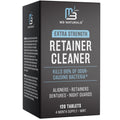 Retainer Cleanser Tablets Invisalign Cleaner, Removes Odors Discoloration Stains and Plaque 4 Month Supply Denture Cleansers Retainers