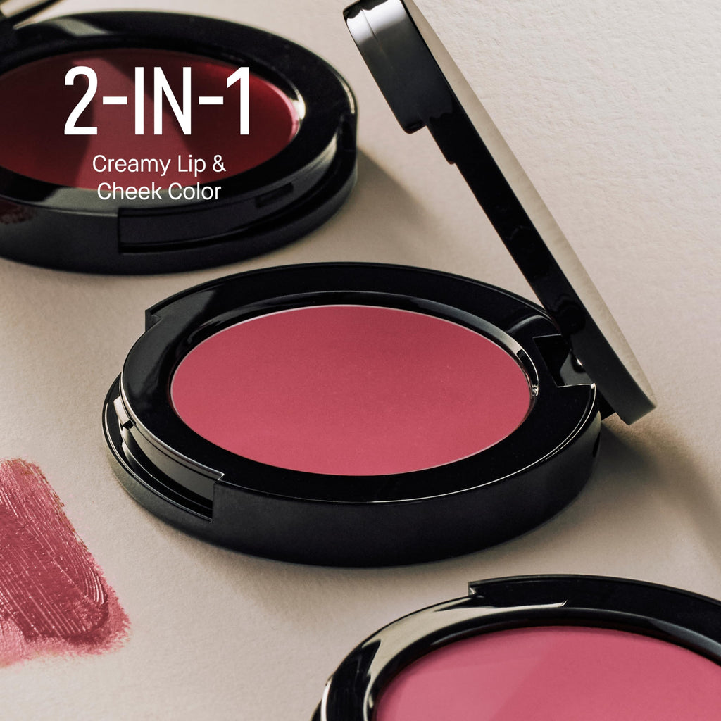 Bobbi Brown Pot Rouge | Multi-Use Cream Blush and Lip Tint | Dewy, Natural-Looking Flush for Cheeks and Lips | Mirrored Compact Travel-Size Face Makeup