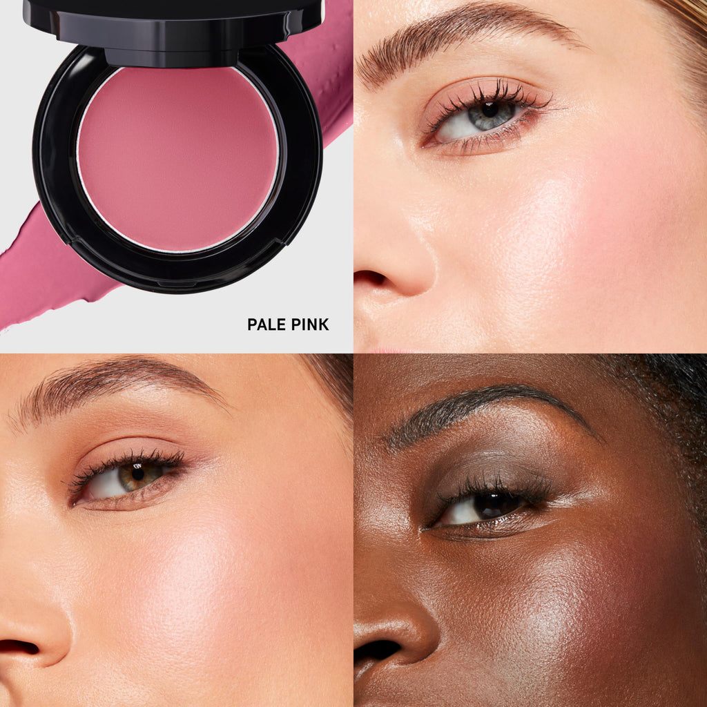 Bobbi Brown Pot Rouge | Multi-Use Cream Blush and Lip Tint | Dewy, Natural-Looking Flush for Cheeks and Lips | Mirrored Compact Travel-Size Face Makeup Blusher, Pale Pink, 0.13 Ounce