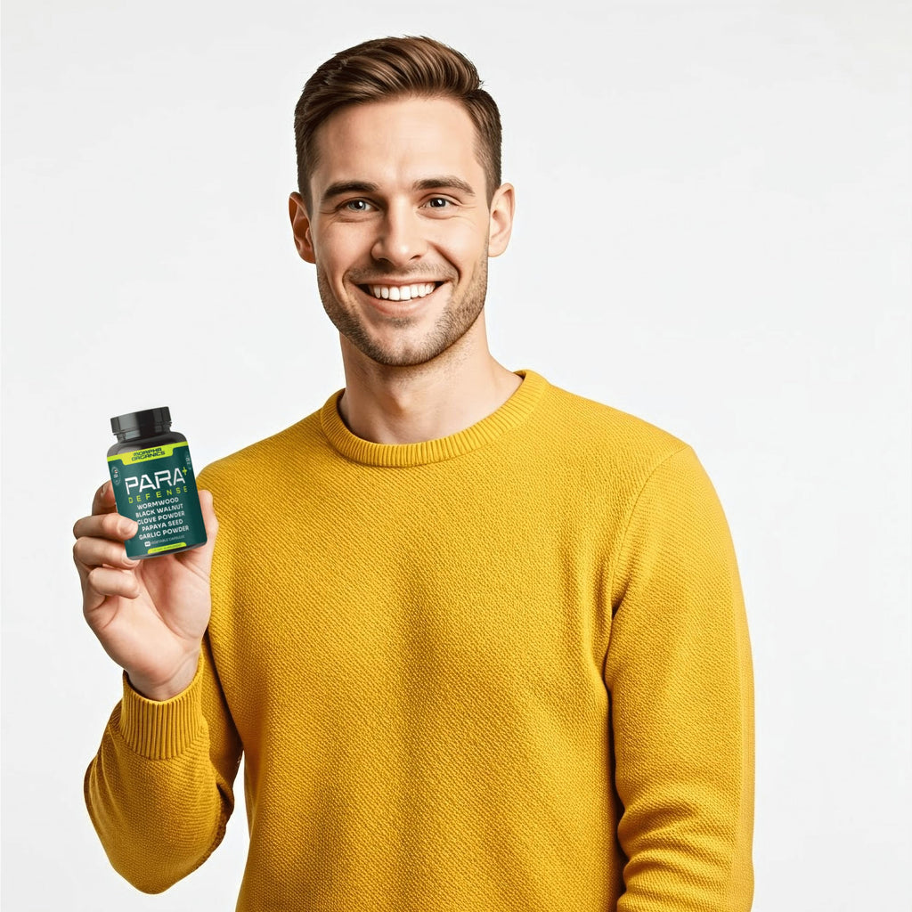 Para Defense Digestive Cleanse & Detox | Wormwood 250mg, Black Walnut 250mg, Clove 100mg, Papaya Seed, Garlic | Natural Digestive & Gut Health Supplement