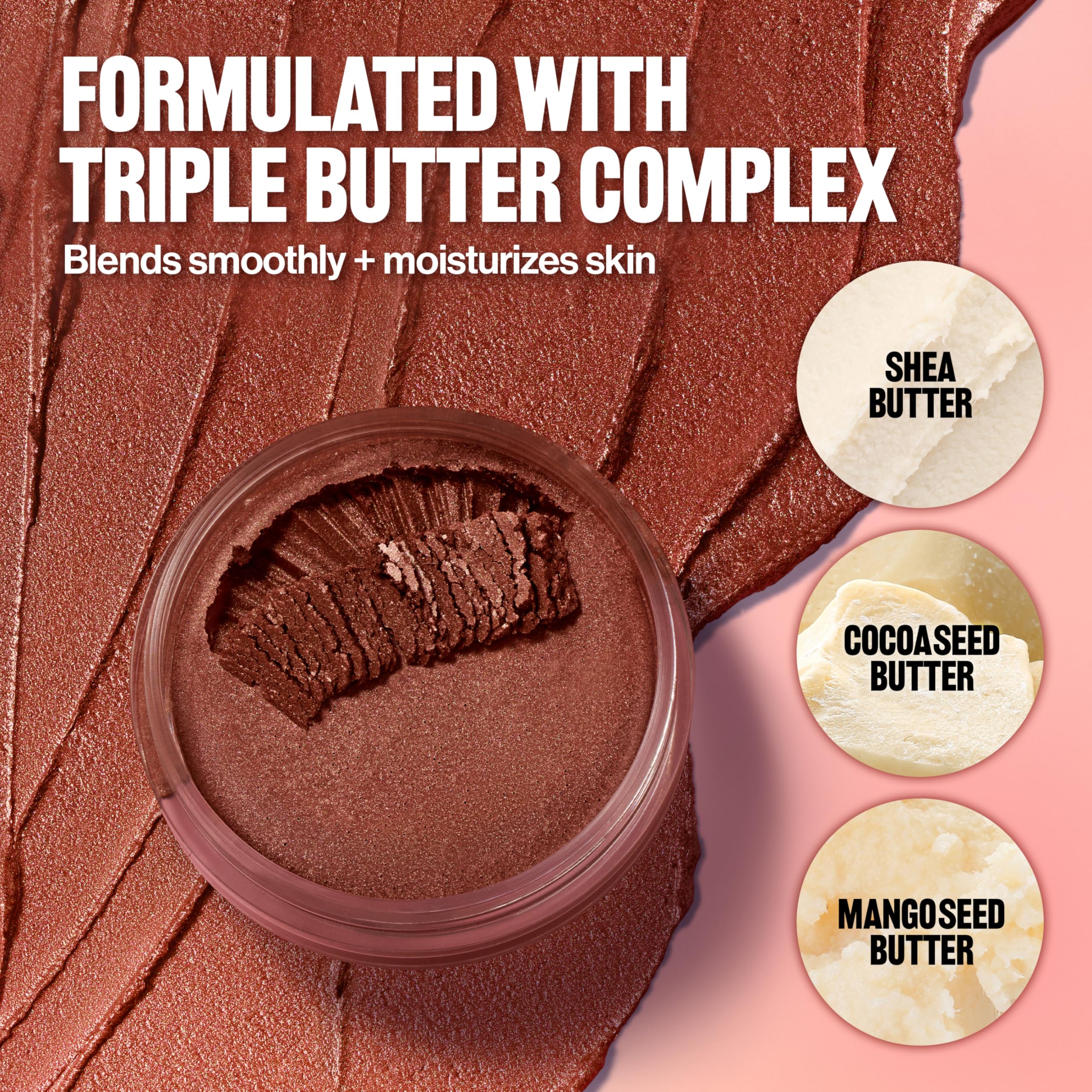 Revlon Glimmer Super Balm, Multi-Use Glow Face Makeup, Cream Bronzer, Highlighter, & Blush, 005 Sun-Kissed, 0.06 oz