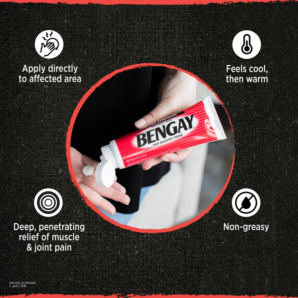 Vanishing Scent Bengay Relief Gel, Non-Greasy Topical Reliever with Cooling Menthol, 2 oz BengayBuy Supplements Australia